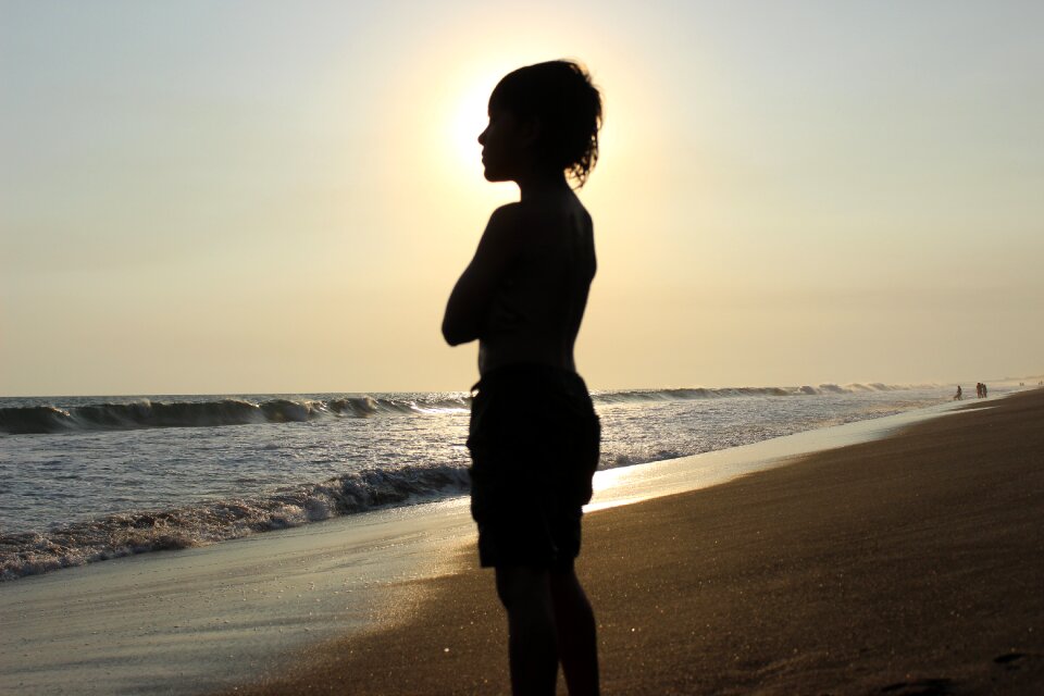 Body of water ocean sand photo