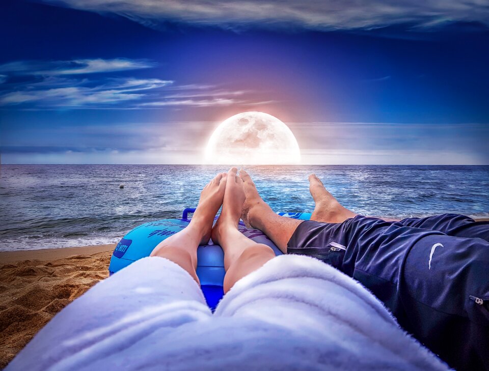 Heaven summer sunset
