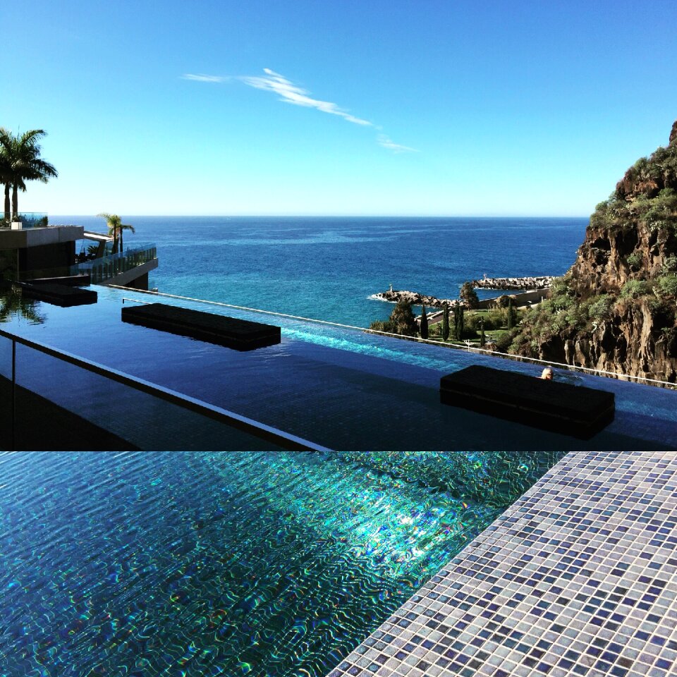Tropical beach spa