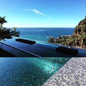 Tropical beach spa