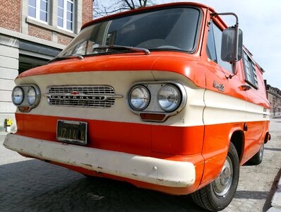 White automobile vehicle