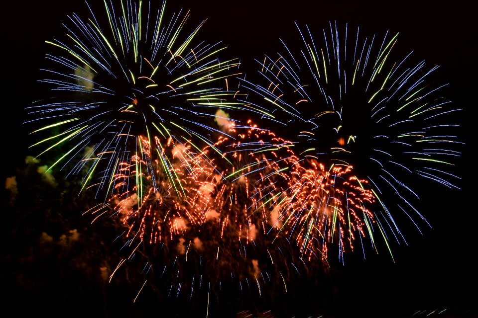 Fireworks no one flash