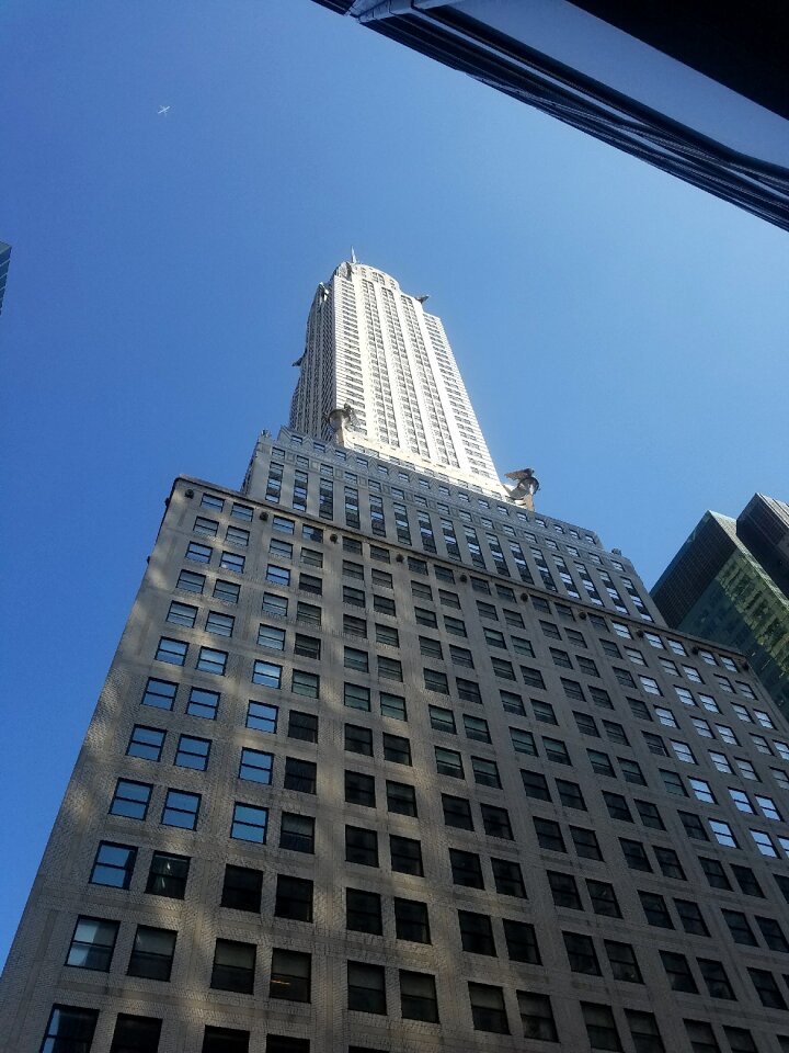 Skyscraper building chrysler building