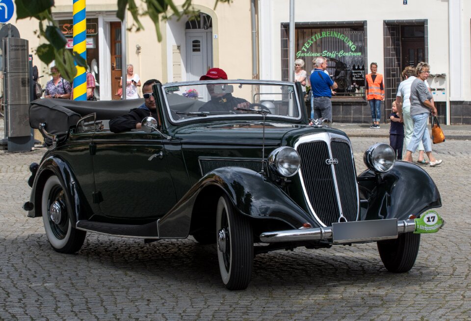Cabriolet oldtimer vehicle