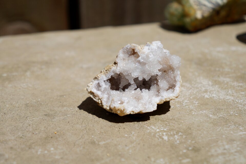 Crystal geology mineral photo