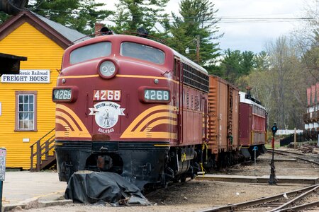 Transportation system locomotive photo
