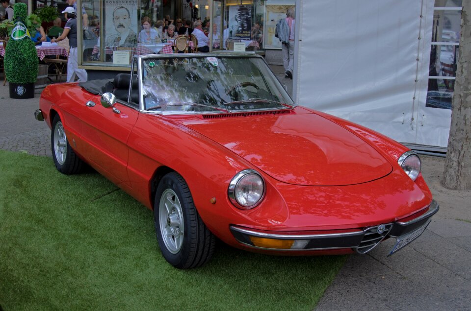 Cabriolet oldtimer vehicle