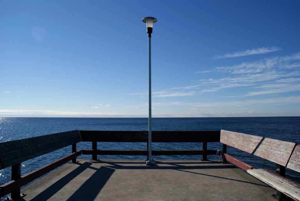 Waters sky coast