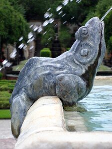 Nature park fountain photo