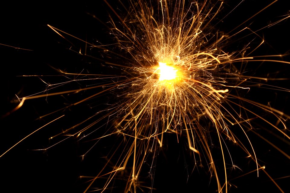 Celebration sparkler