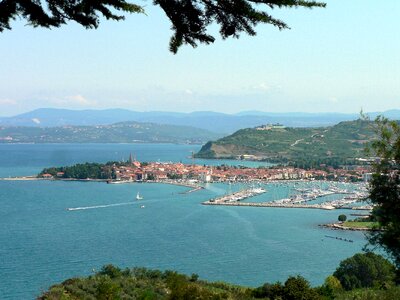 Peninsula adriatic sea coast