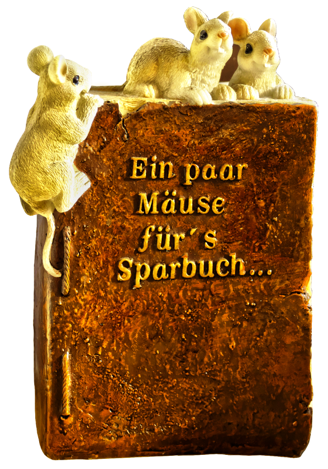 Savings book ceramic historically