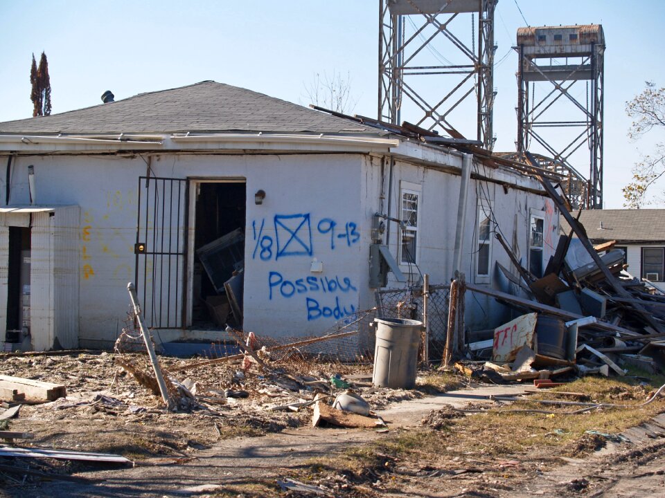 Hurricane broken earthquake