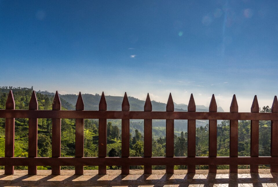 Architecture landscape balcony