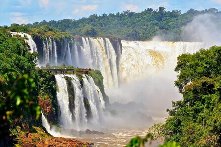 Body of water cascade nature
