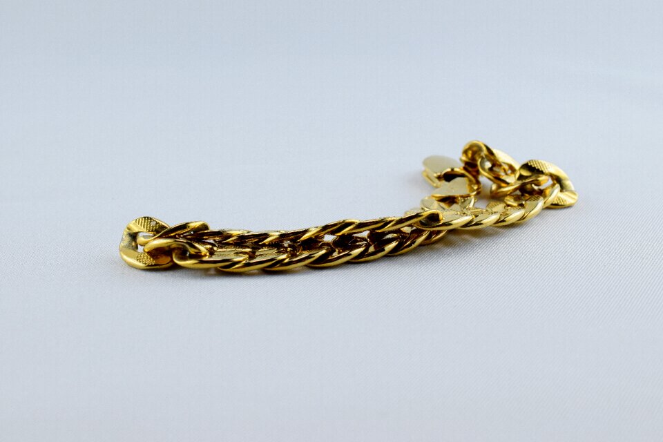 Gold jewellery shiny