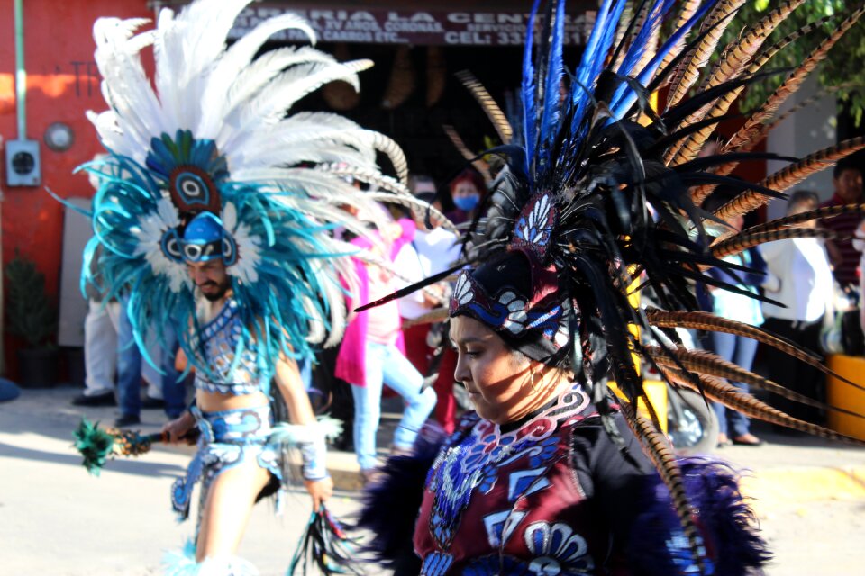 Costume celebration parade