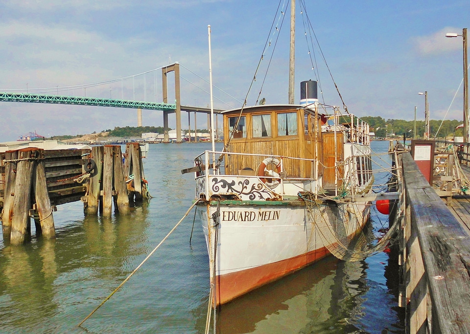 Restaurant ship port motor ship