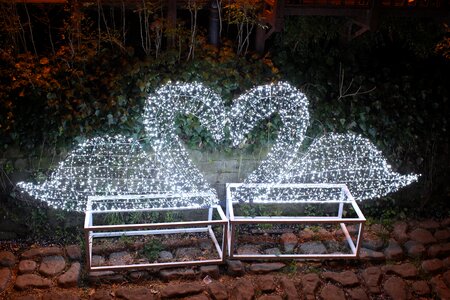 Night view lighting atmosphere