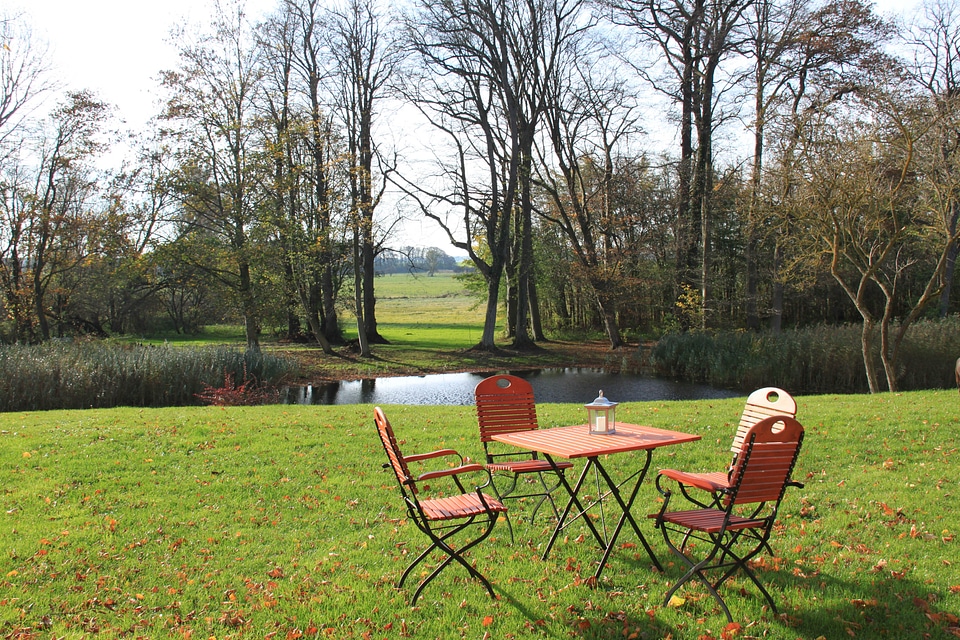 Garden chair table terrace
