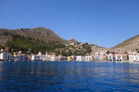 Panoramic seashore