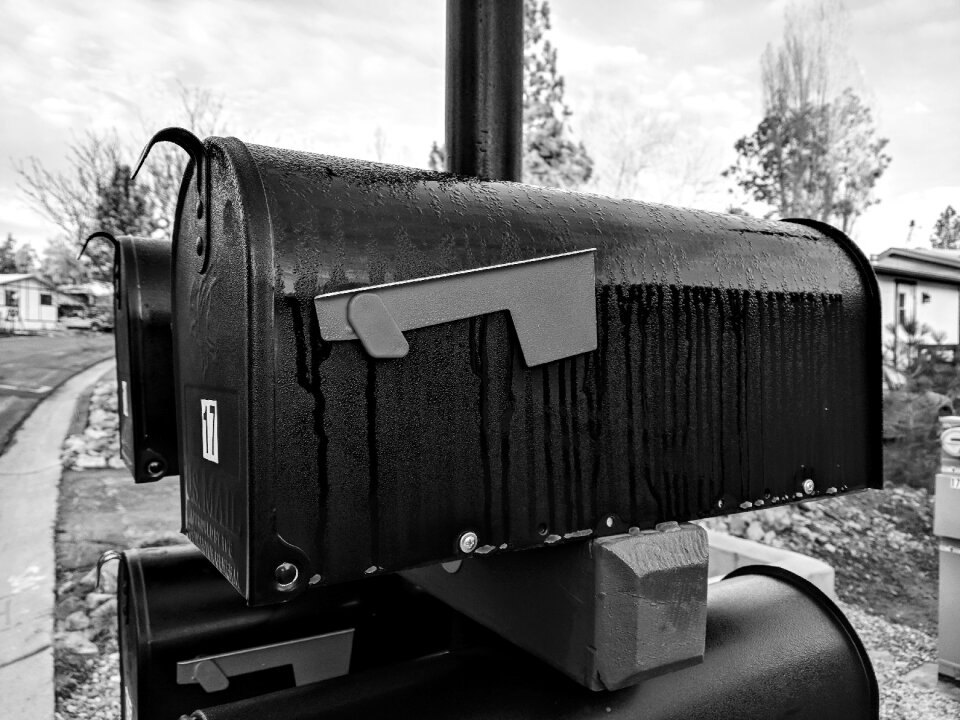 Black and white rural
