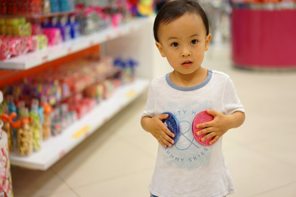 Indoors candy shop chinese