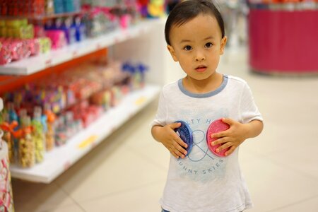 Indoors candy shop chinese
