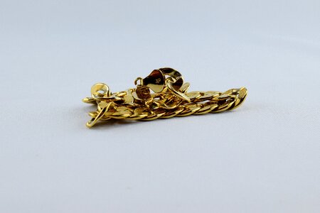 Gold jewellery shiny