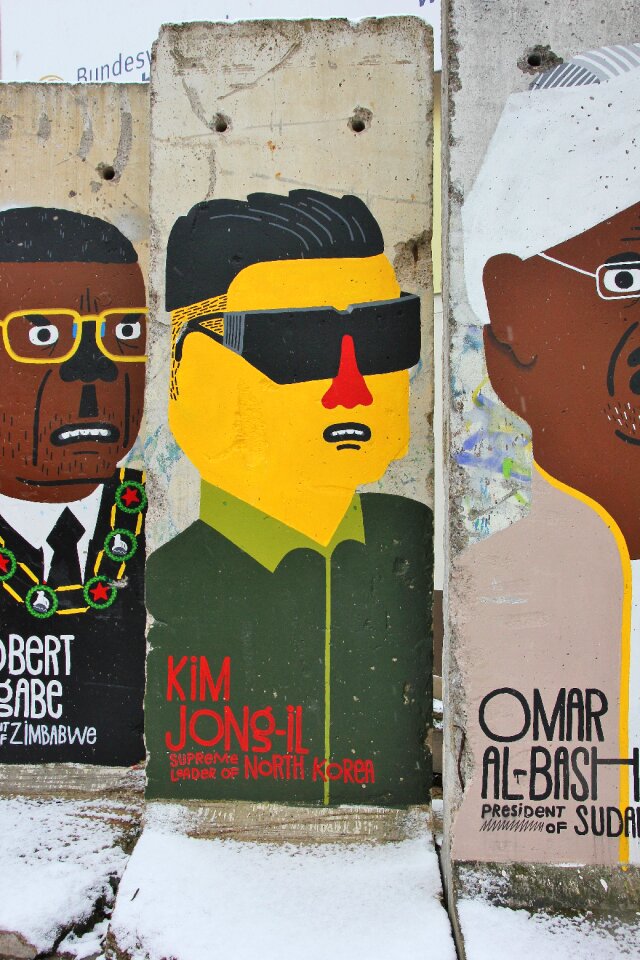 Painting abstract street art