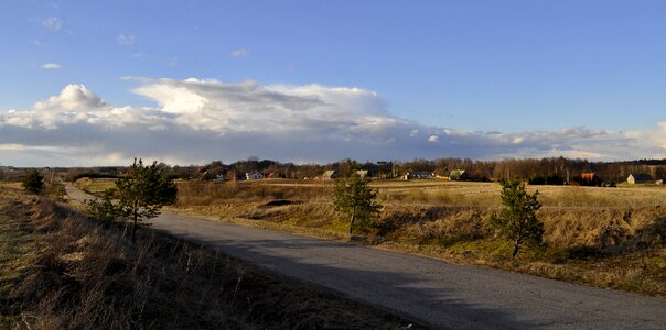 Landscape travel rural district photo