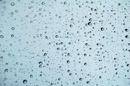 Water drop window rain photo