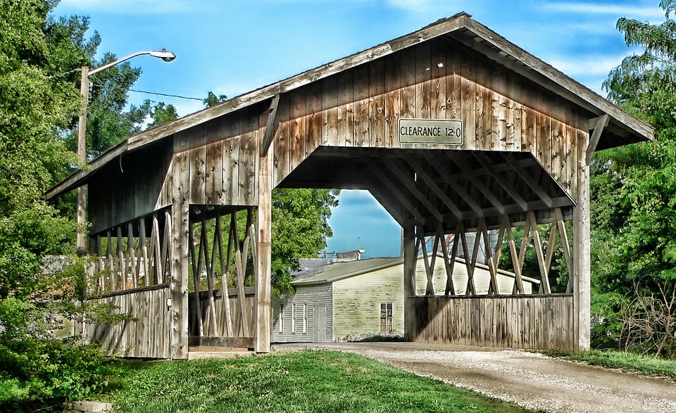 Landmark historic sky