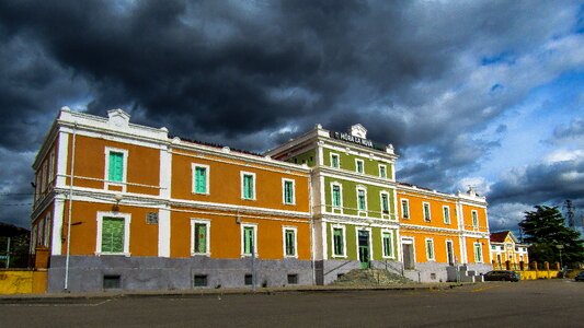 Building house facade