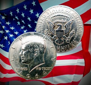 Currency coat of arms usa