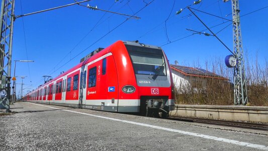 Transport system train travel photo