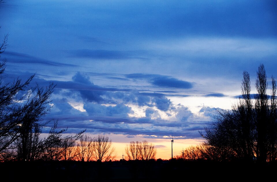Panorama sky dawn