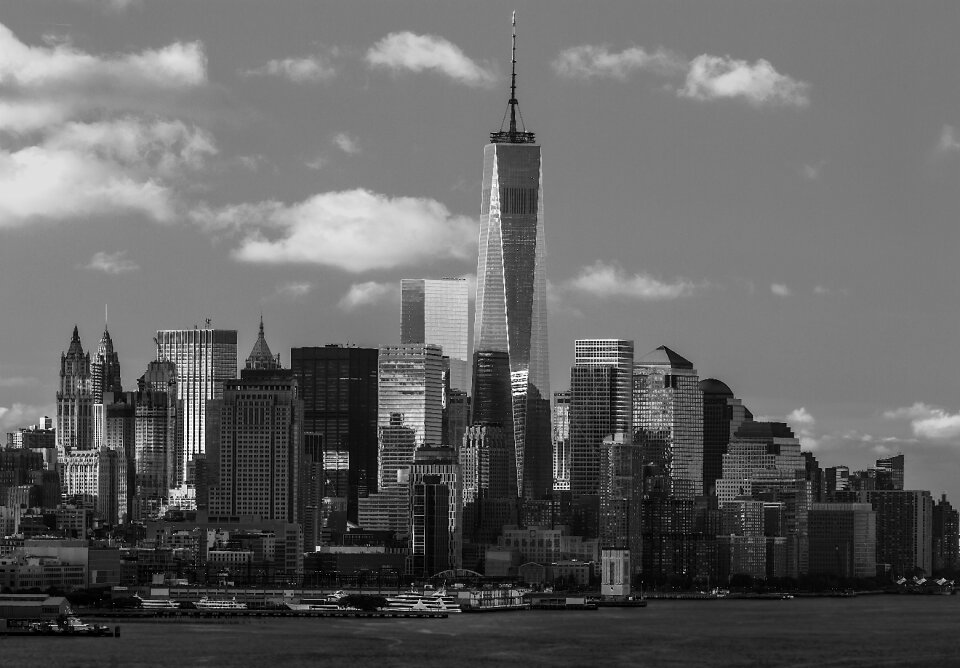 Cityscape architecture panoramic