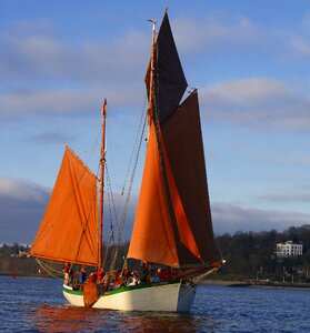 Yacht waters transport system photo