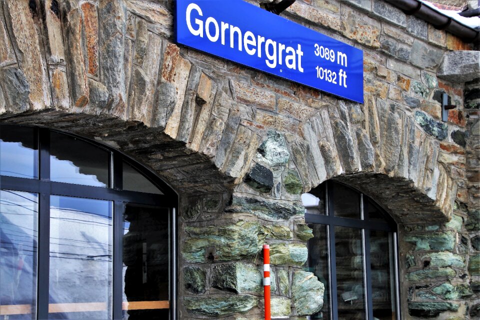 Gornergrat window peron