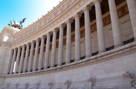 Travel sky city rome