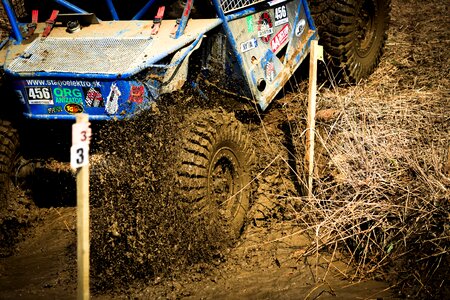Cross-country car offroad