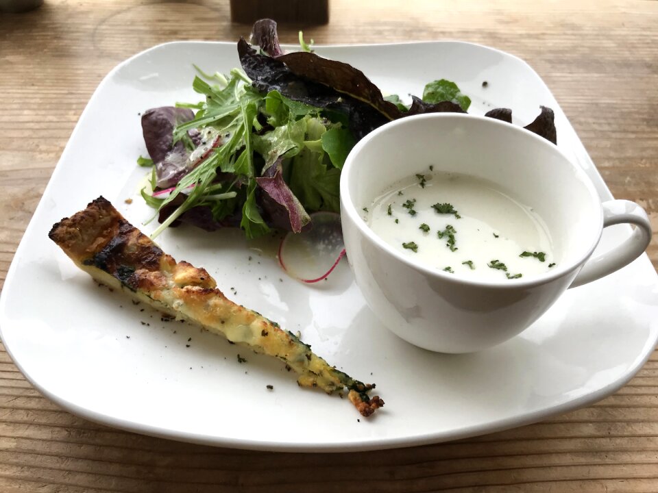Healthy vegetables restaurant
