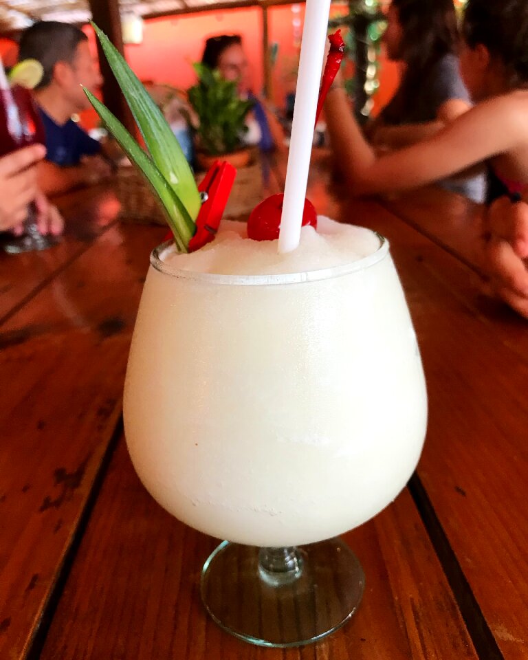 Glass straw bar
