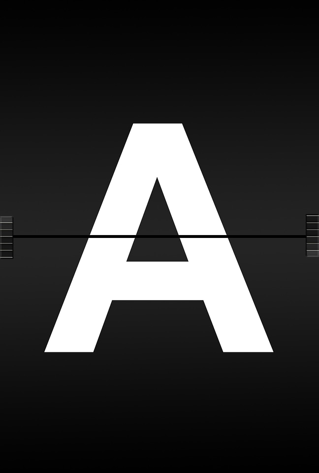 Journal font airport scoreboard