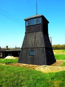 Outdoor tower wood