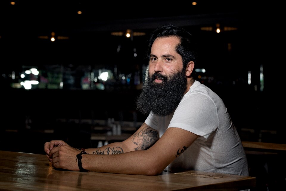 Beard bearded model