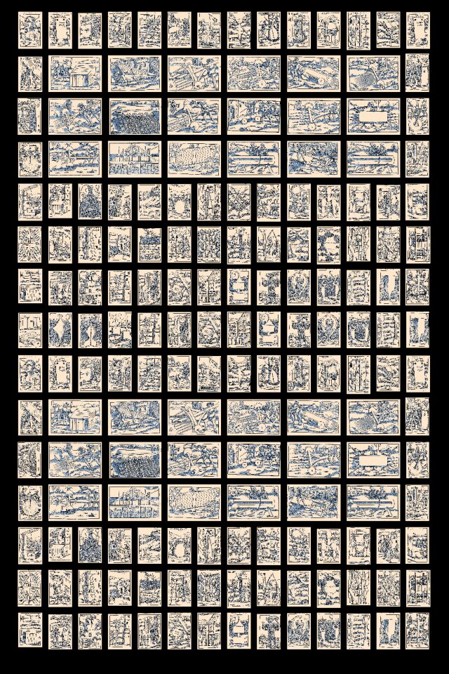 Wallpaper abstract mosaic