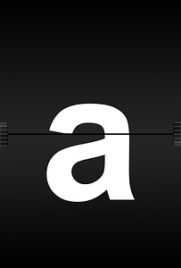 Journal font airport scoreboard