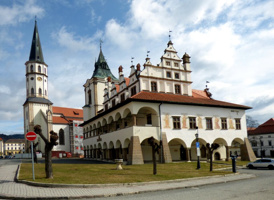 Architecture square tower